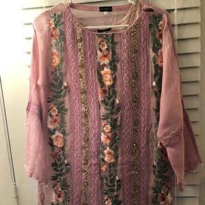 Aghnoor Short lenght Kurti